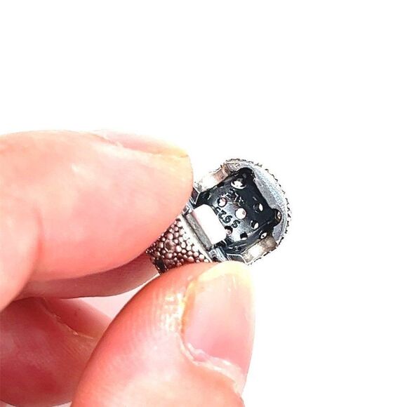 Pandora White Cz Cosmic Stars Clip Charms (1 left) - Picture 2 of 3